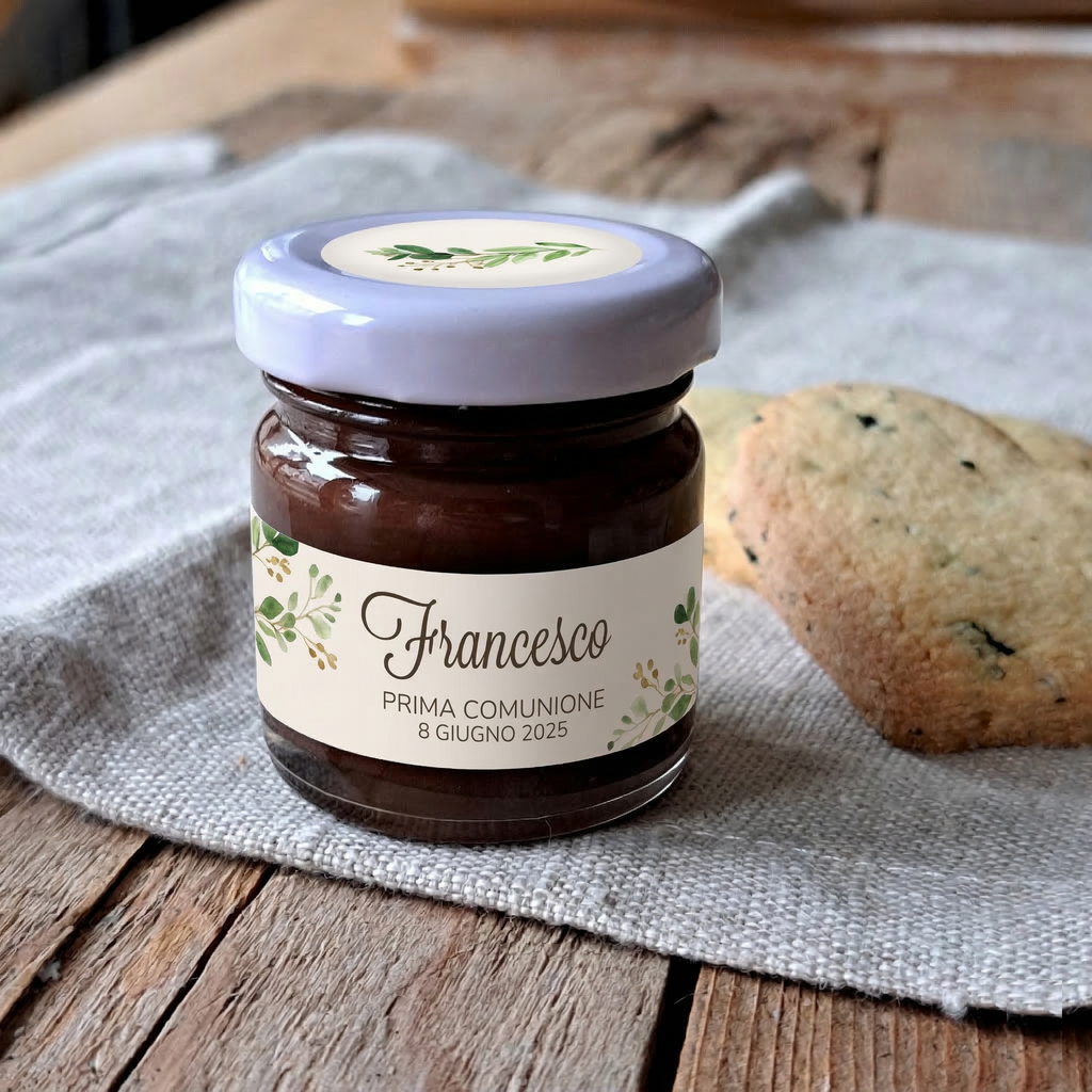 Bomboniera Crema di Nocciole "Rametto Verde"