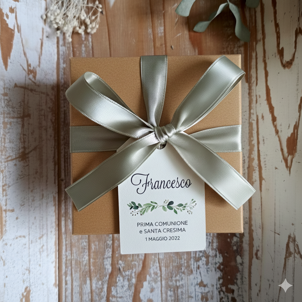 Bomboniera Miele 50 g Rametto Verde