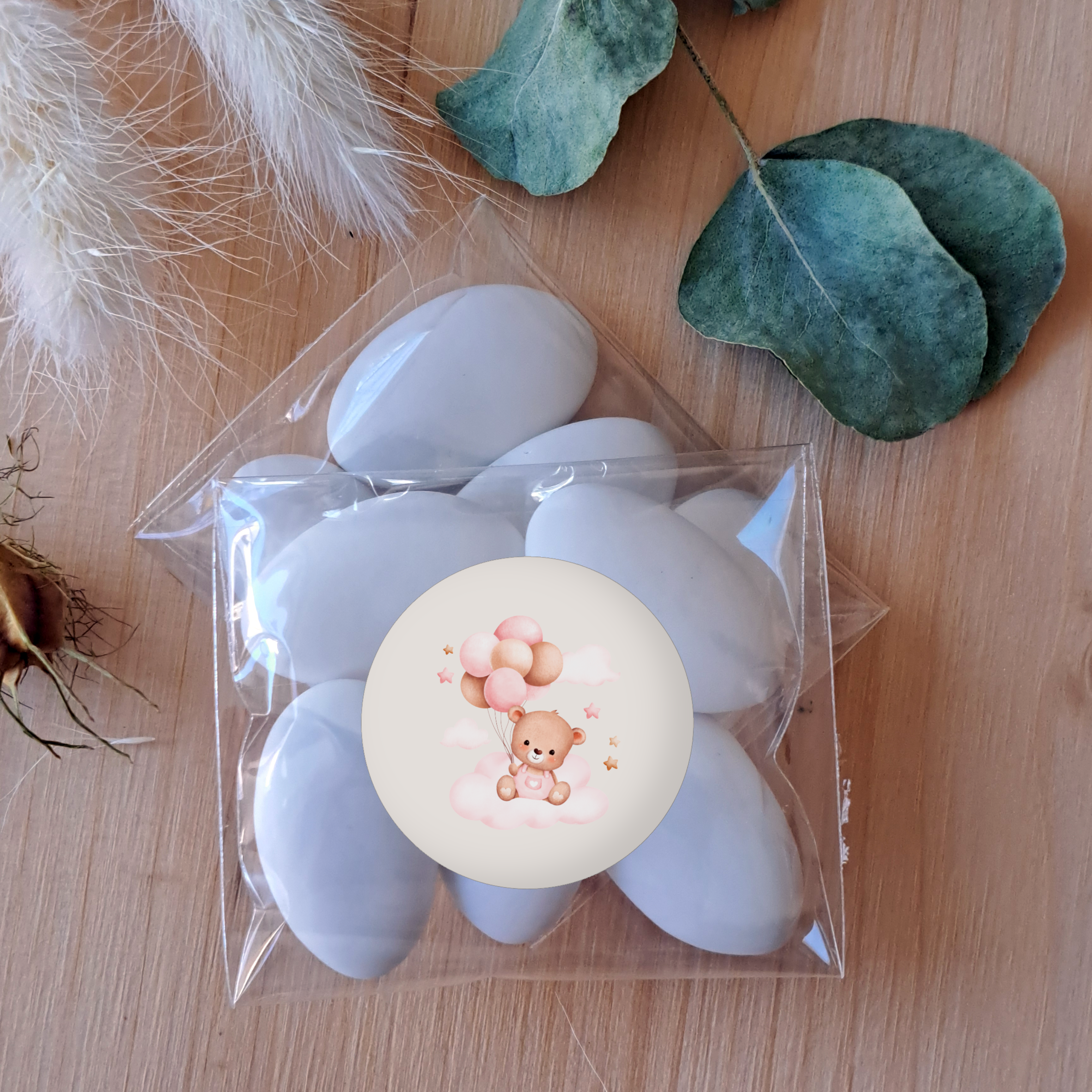 Bomboniera Profumatore Botanico Orsetto Rosa