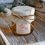 Bomboniera Miele 130 gr Orsetto Rosa