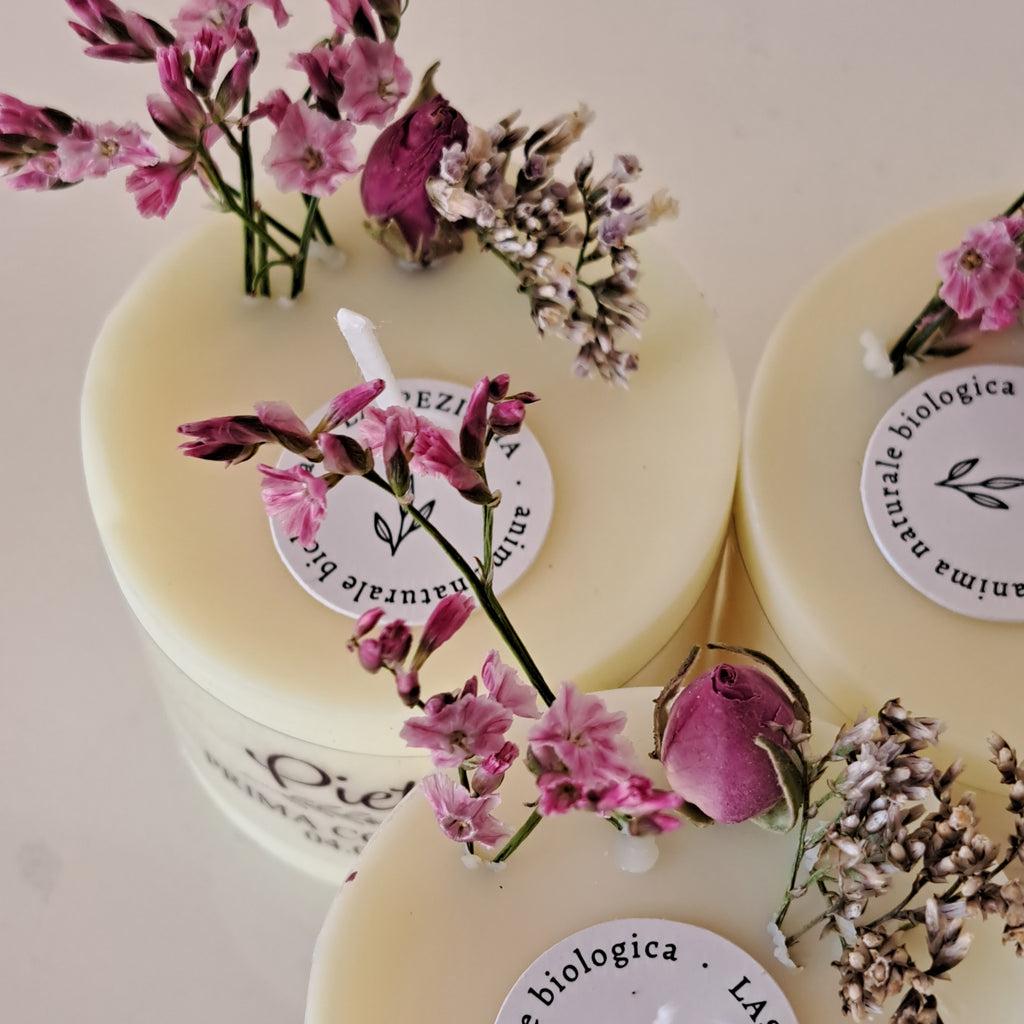 Bomboniera Candela Torta 50 g Orsetto Rosa