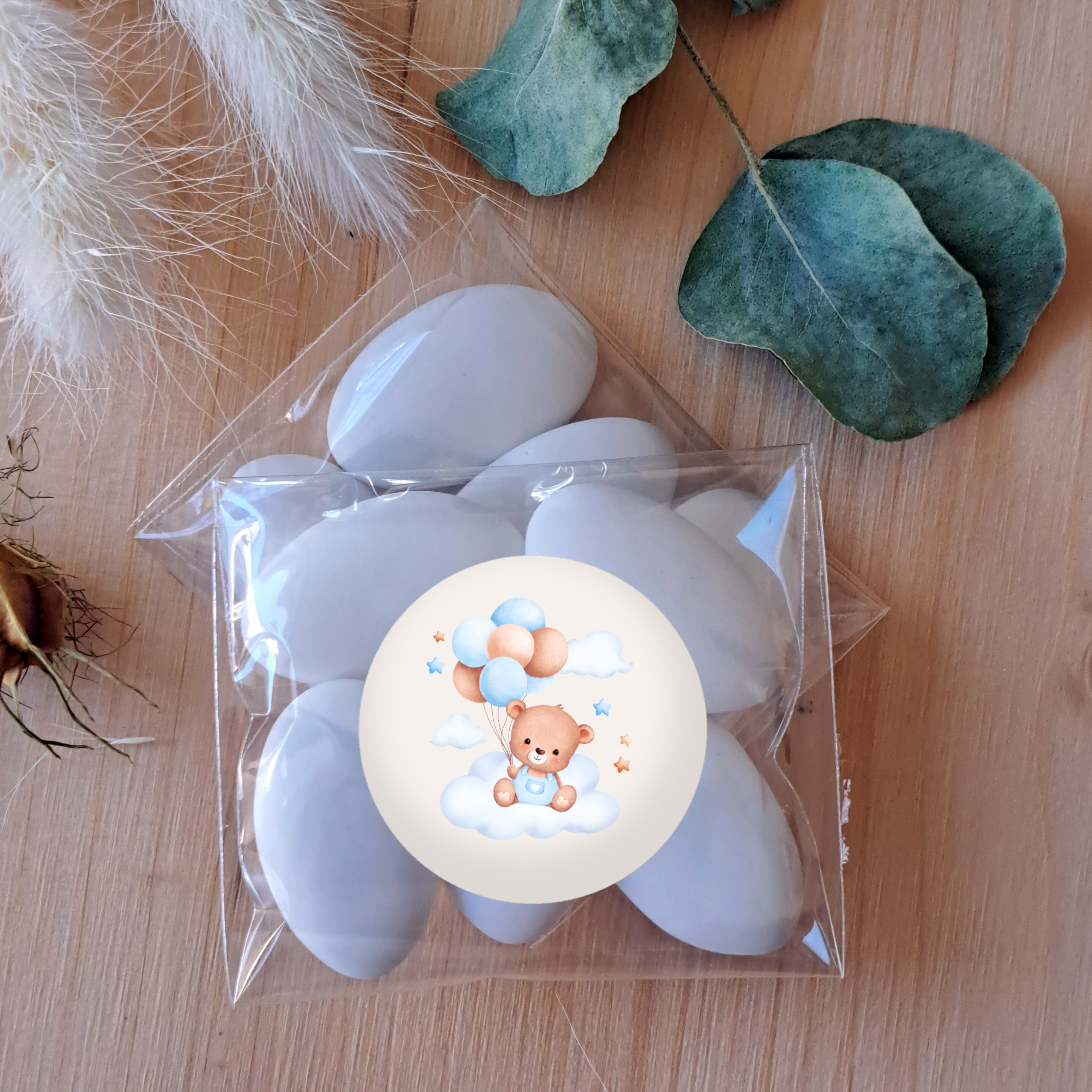 Bomboniera Profumatore Botanico Orsetto Azzurro