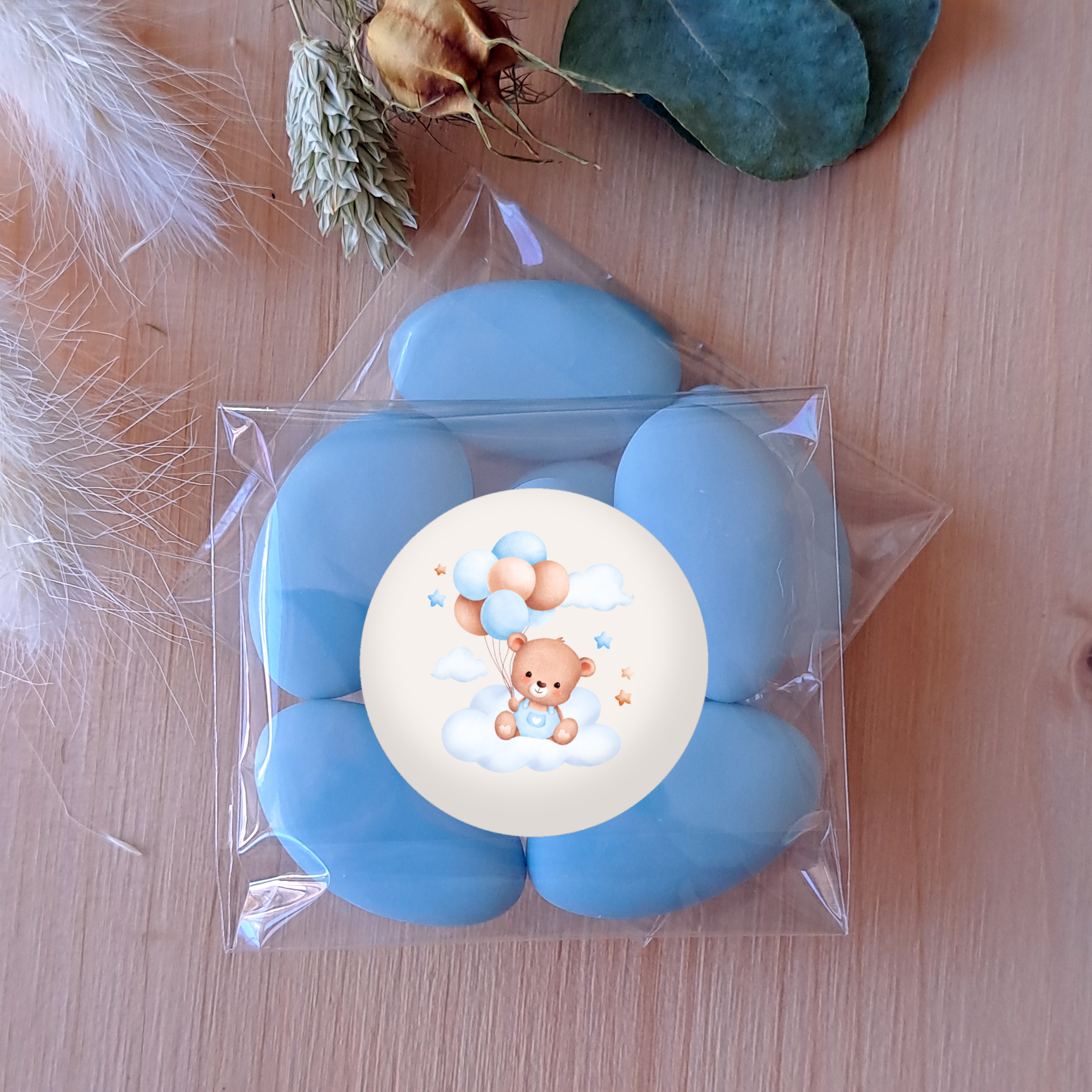 Bomboniera Profumatore Botanico Orsetto Azzurro