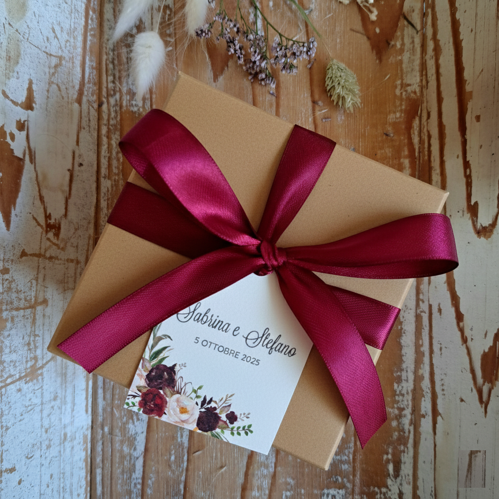 Bomboniera Miele 50 g Rose