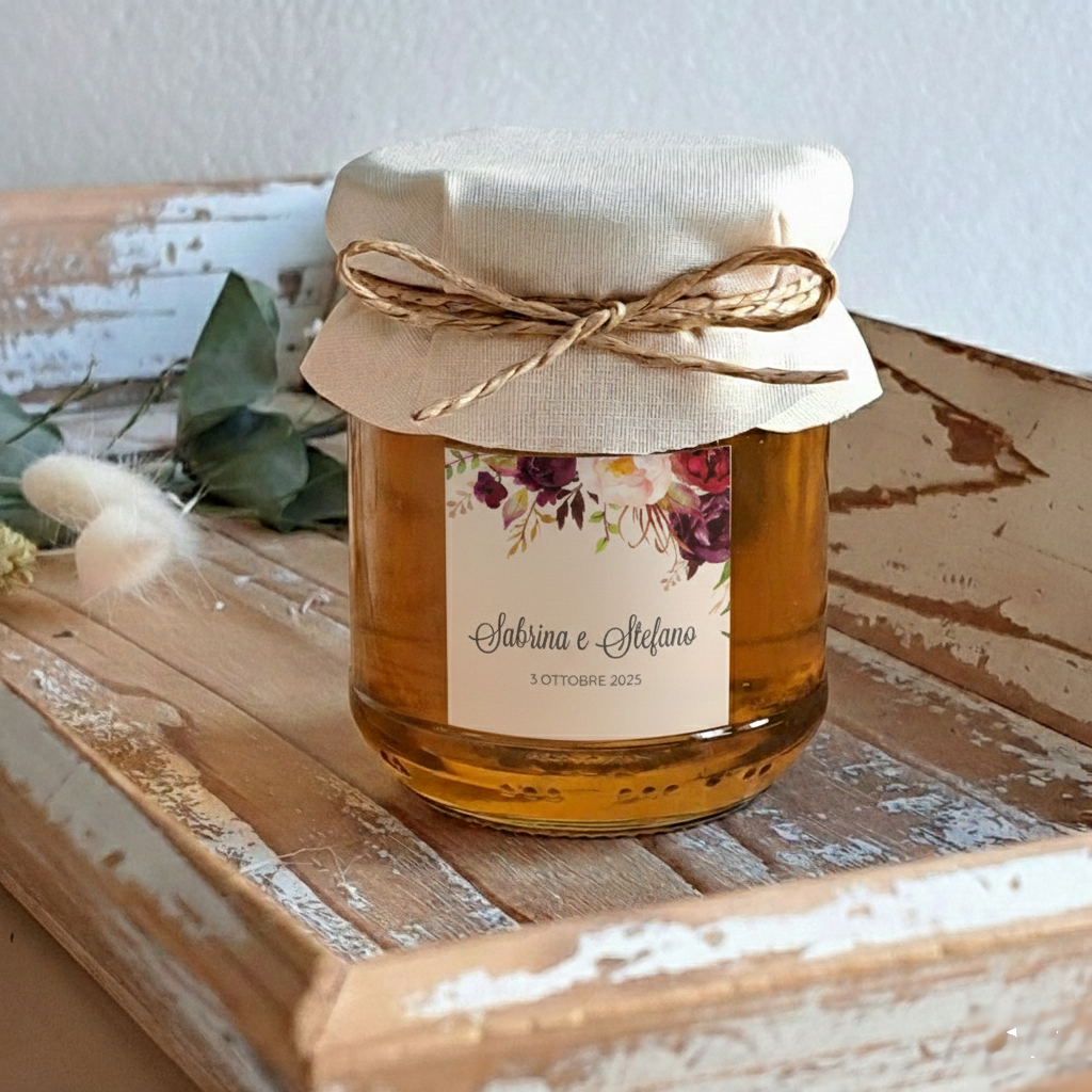 Bomboniera Miele "Rose" - BY IANA BOMBONIERE