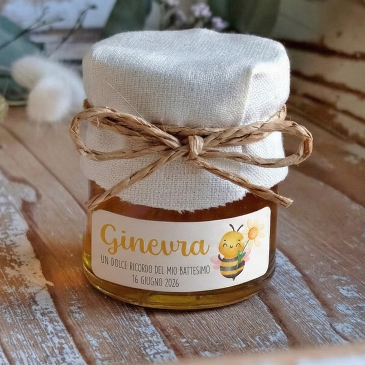 Bomboniera Miele "Ape e Fiore"