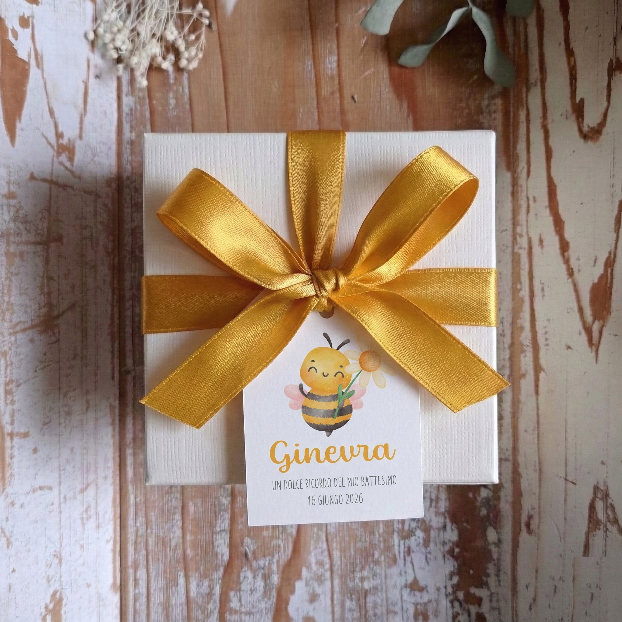 Bomboniera Miele "Ape e Fiore"