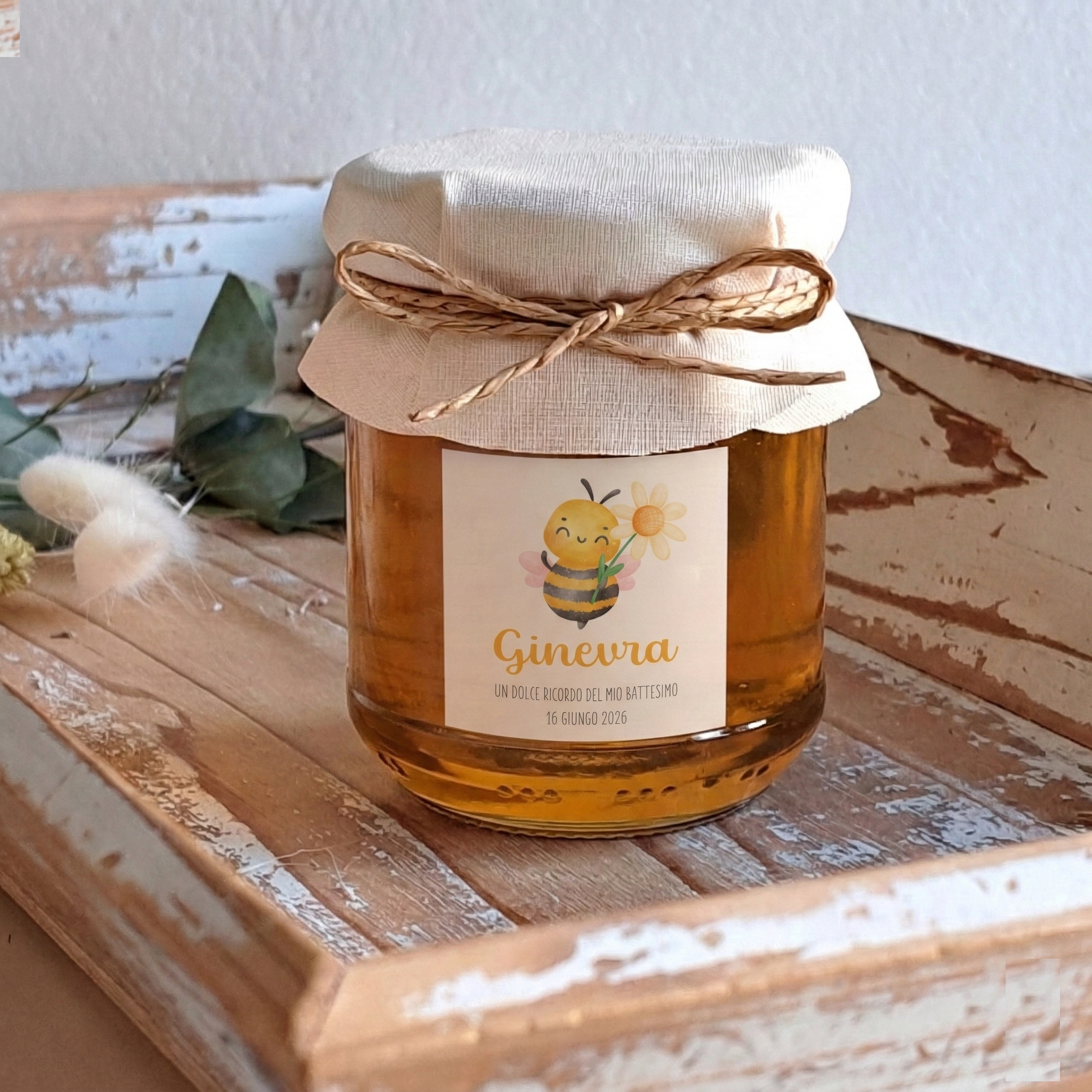 Bomboniera Miele "Ape e Fiore"