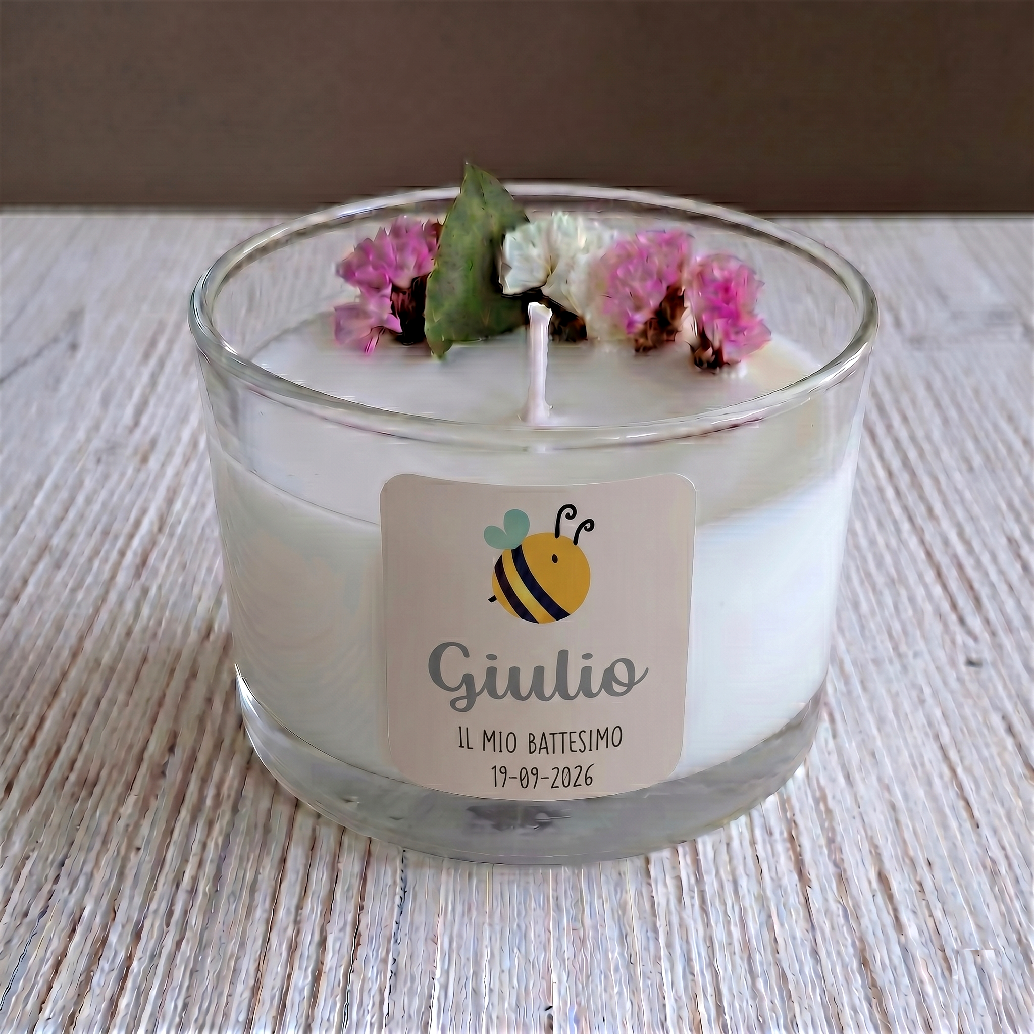 Bomboniera Candela Aromatica 140 g "Ape"