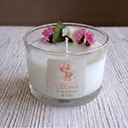 Bomboniera Candela Aromatica 140 g "Orsetto Rosa"