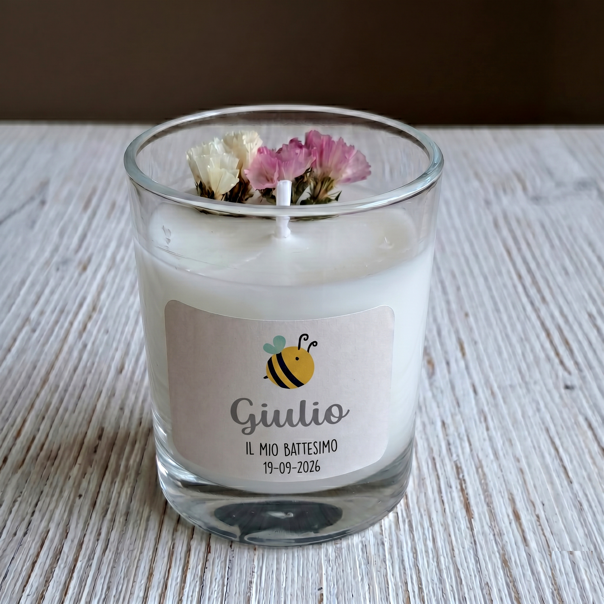 Bomboniera Candela Aromatica 70 g "Ape"