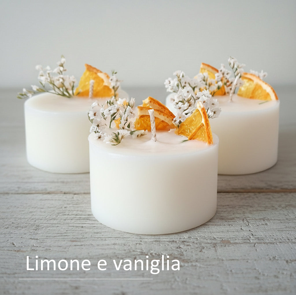 Bomboniera Candela Botanica Torta "Ramo" - BY IANA BOMBONIERE