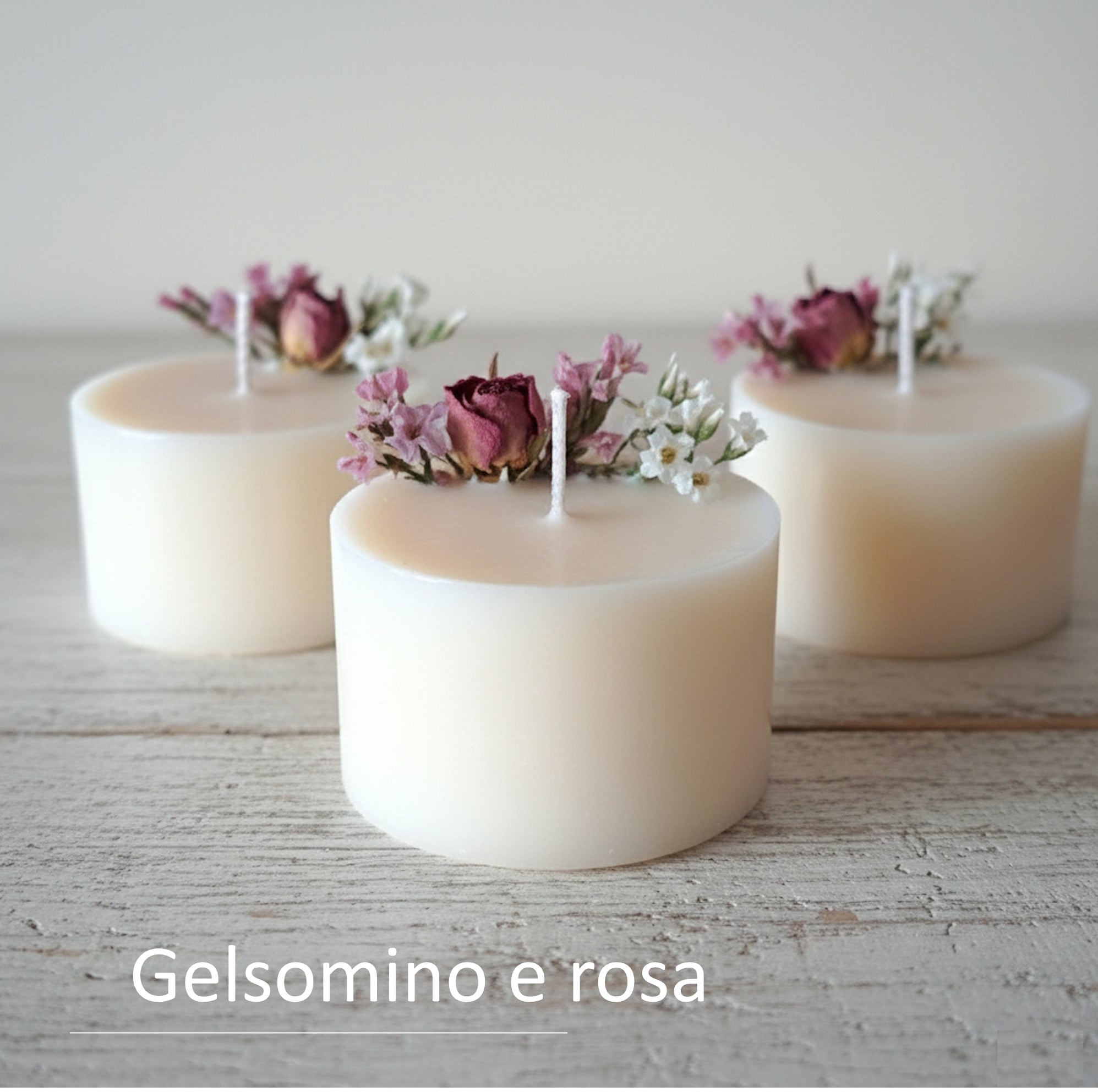 Bomboniera Candela Botanica Torta "Ramo" - BY IANA BOMBONIERE