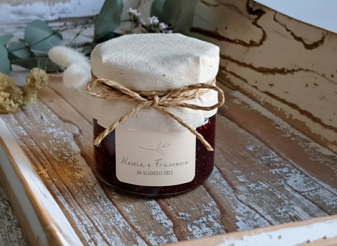 Bomboniera Confettura "Ramo" - BY IANA BOMBONIERE