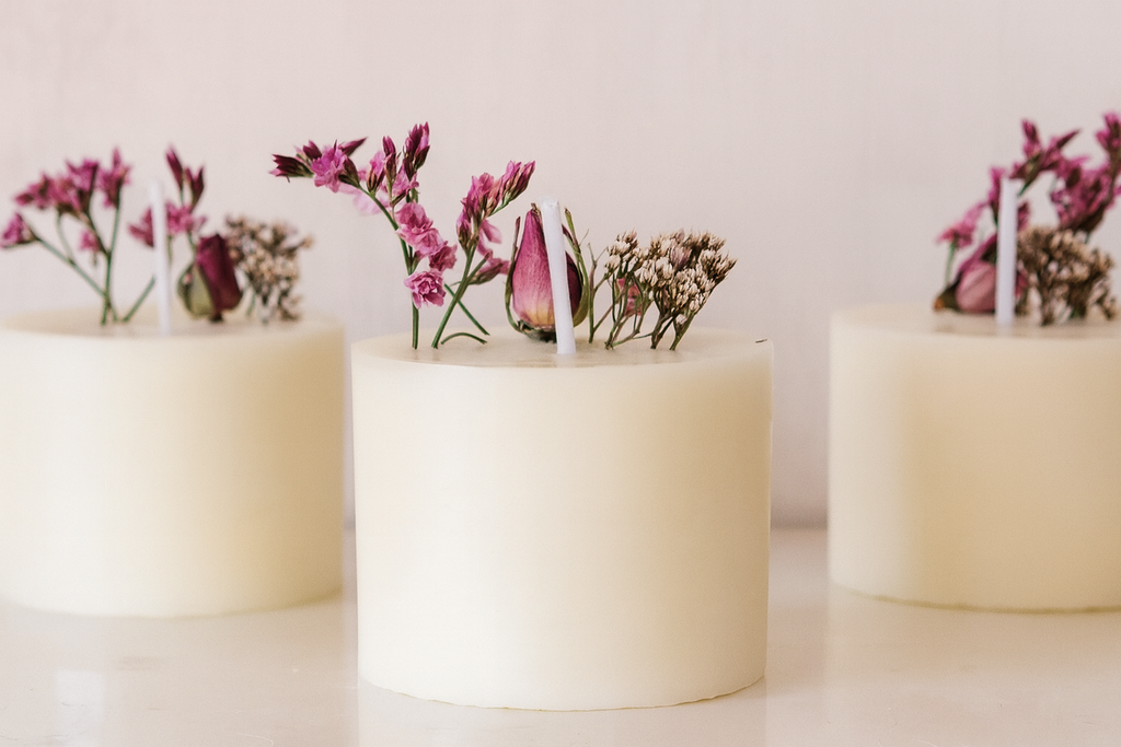 Bomboniera Candela Torta 50 g Orsetto Rosa