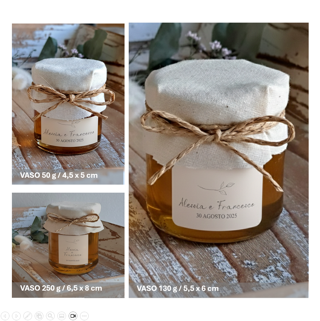 Bomboniera Miele "Ramo" - BY IANA BOMBONIERE