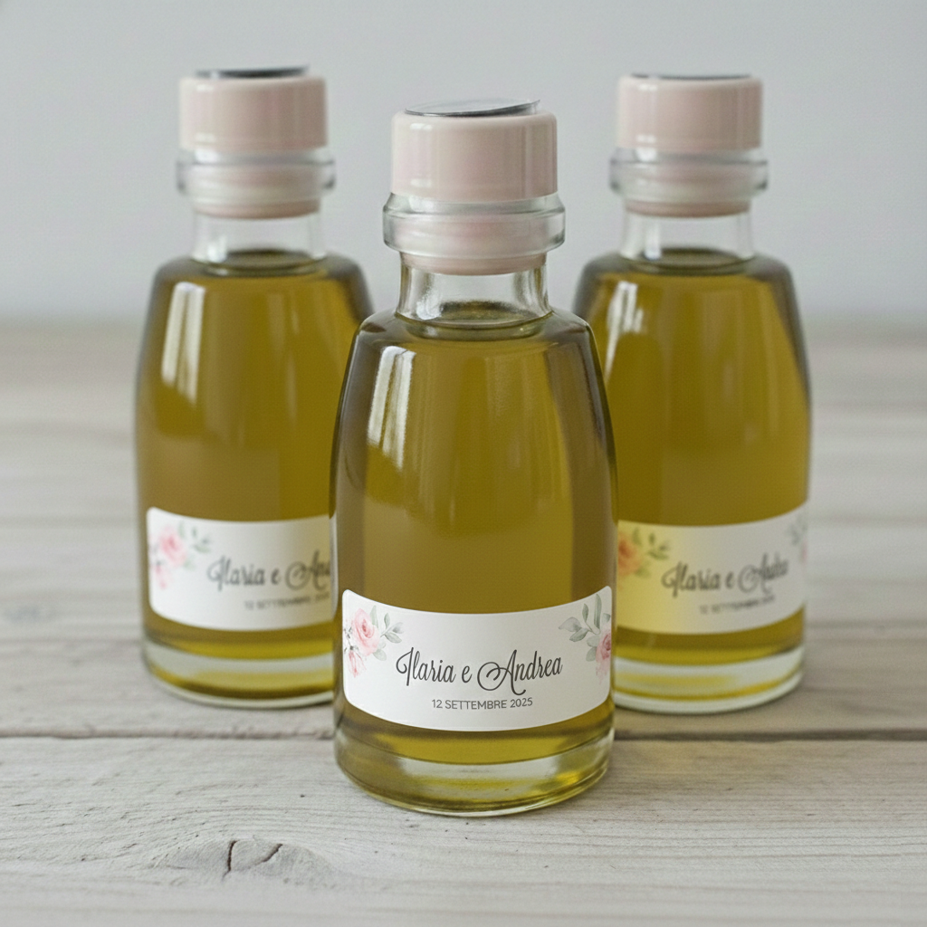 Bomboniera Olio Aromatizzato "Bouquet di Rose"