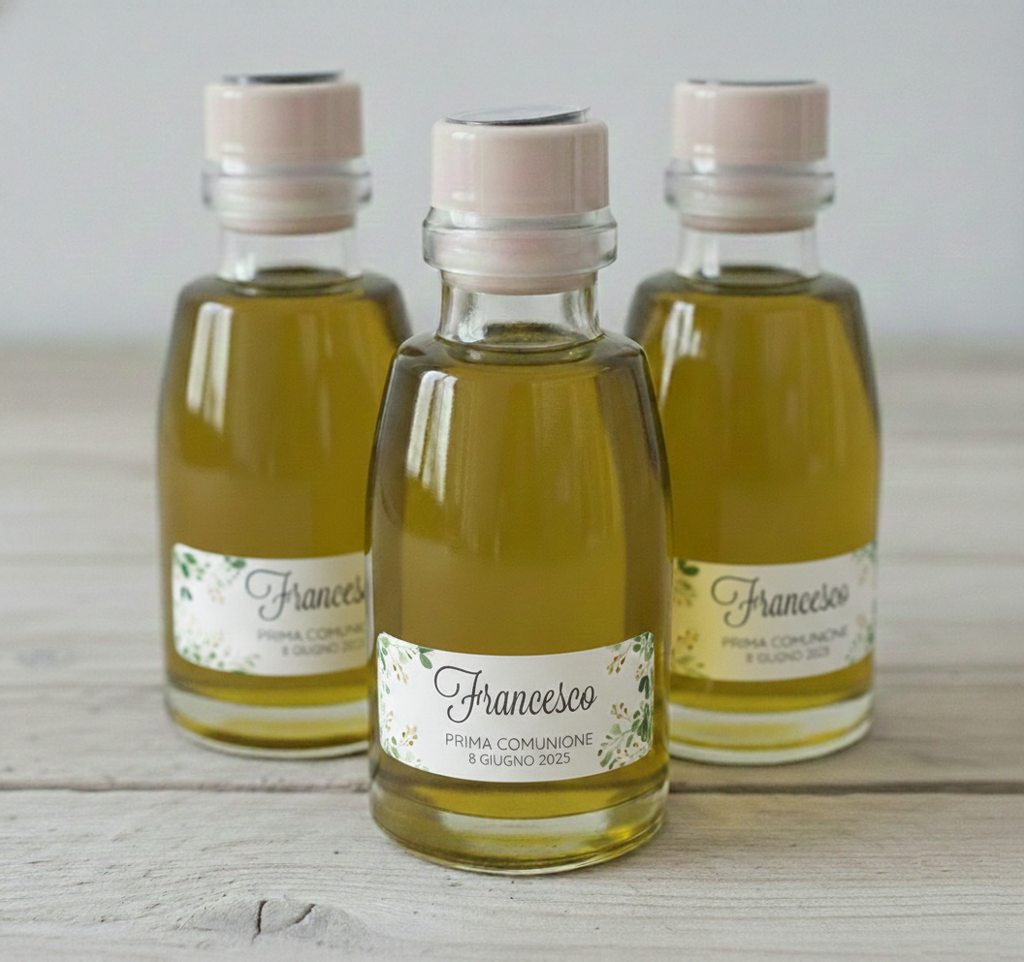 Bomboniera Olio Aromatizzato "Rametto Verde"