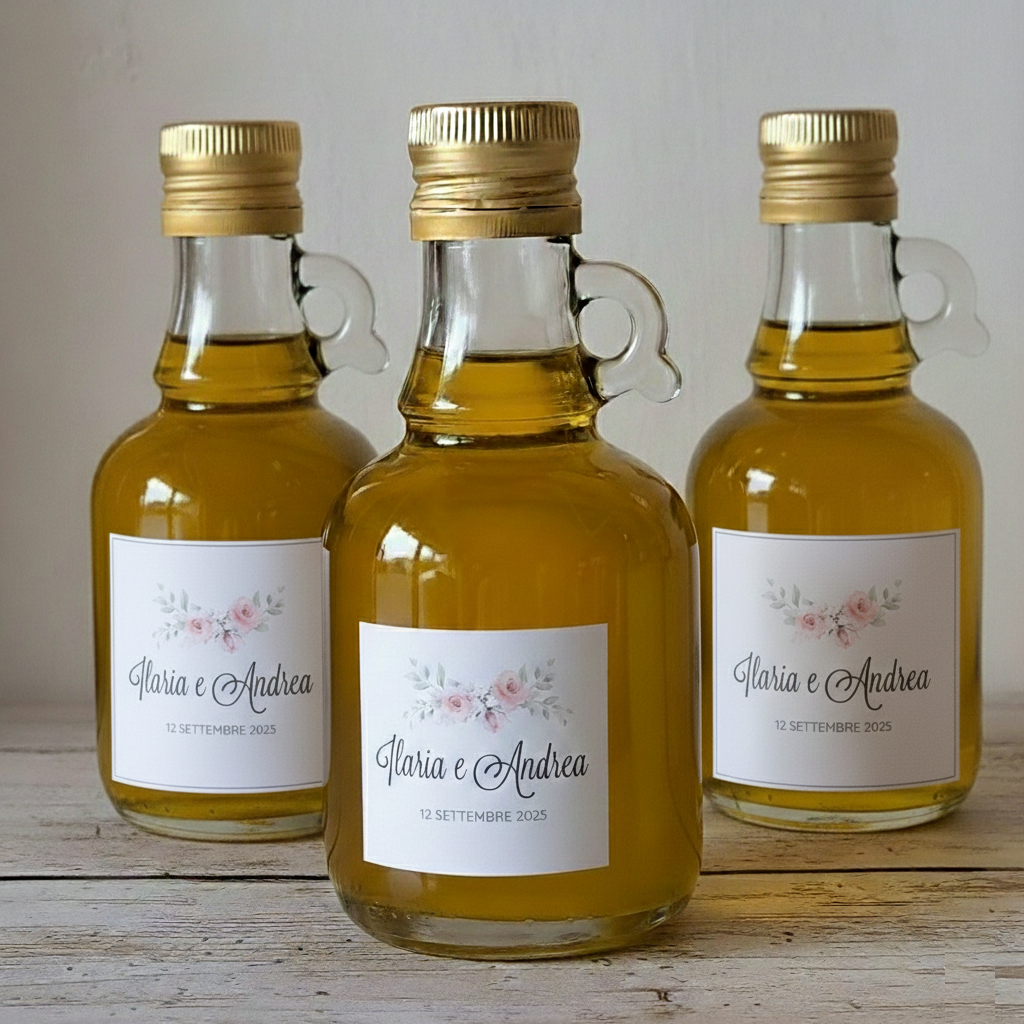 Bomboniera Olio Evo "Bouquet di Rose" - BY IANA BOMBONIERE