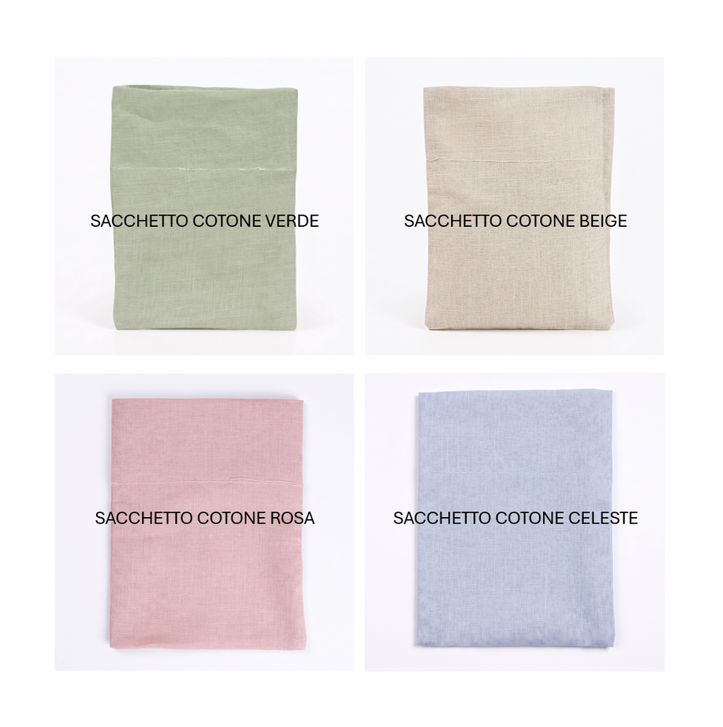 Portaconfetti Sacchetto a Tasca "Bouquet di Rose"
