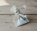 Portaconfetti Sacchettino di Stoffa Botanico