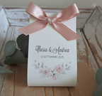 Portaconfetti Bustina in Cartoncino "Bouquet di Rose"