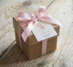 Portaconfetti Scatolina "Orsetto Rosa"