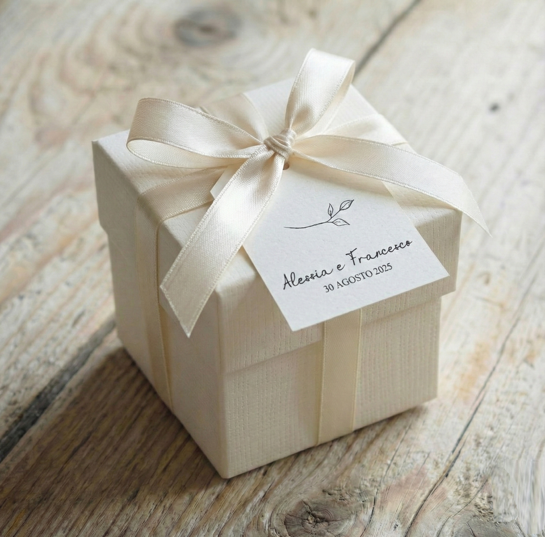 Portaconfetti Scatolina "Ramo"