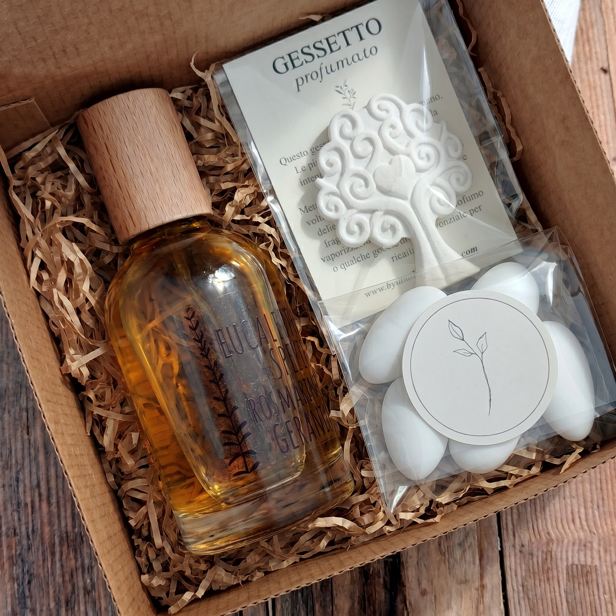 Cofanetto Profumatore Spray e Gessetto Profumato