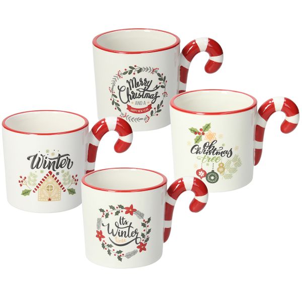 Tazza Mug Candy Cane Regalo di Natale