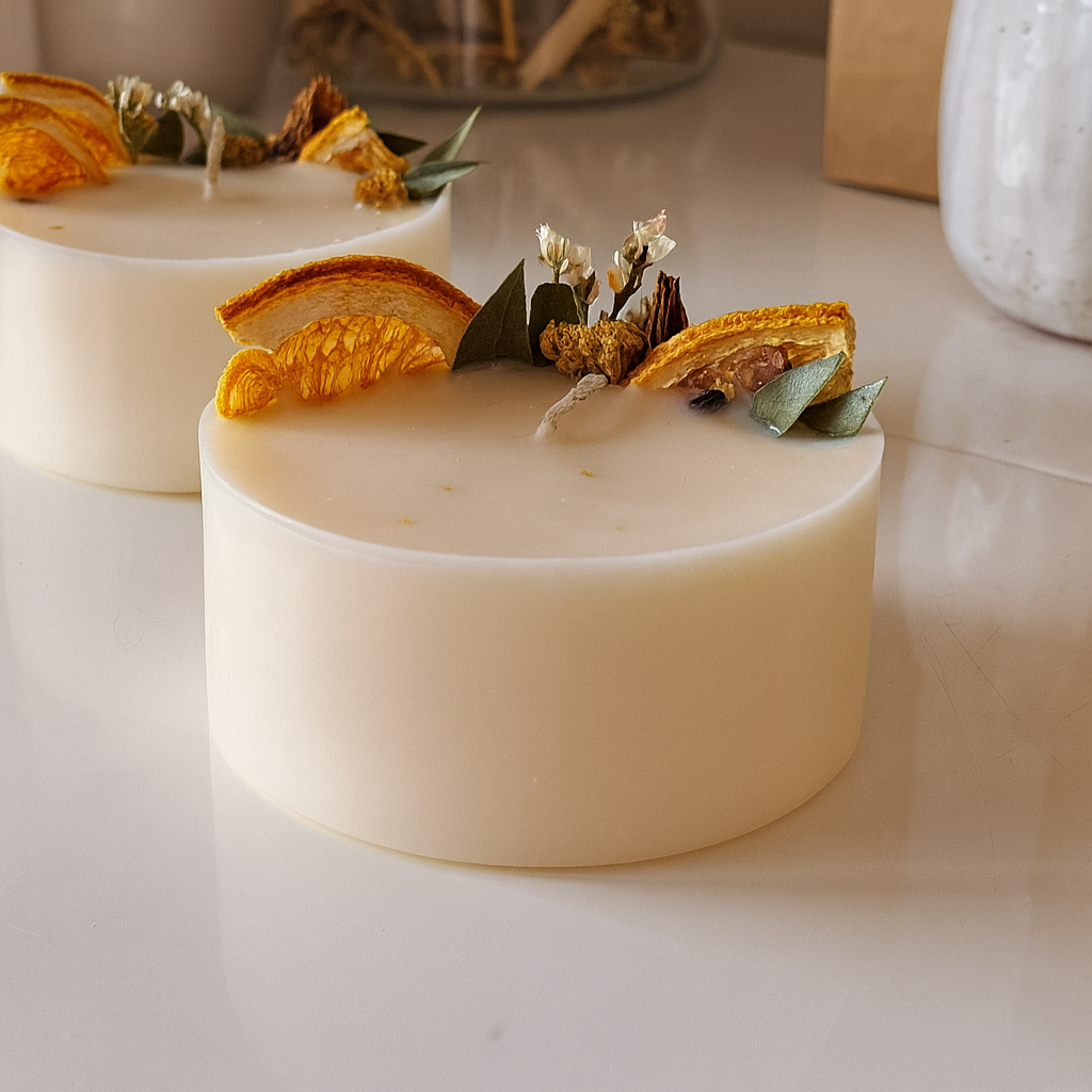 Bomboniera Candela Botanica 110 g "Gocce di Natura"