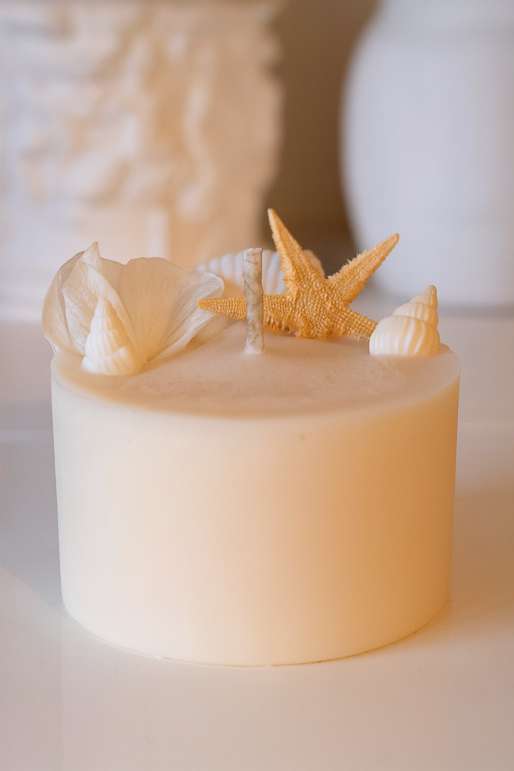 Bomboniera Candela Torta 110 g Bouquet