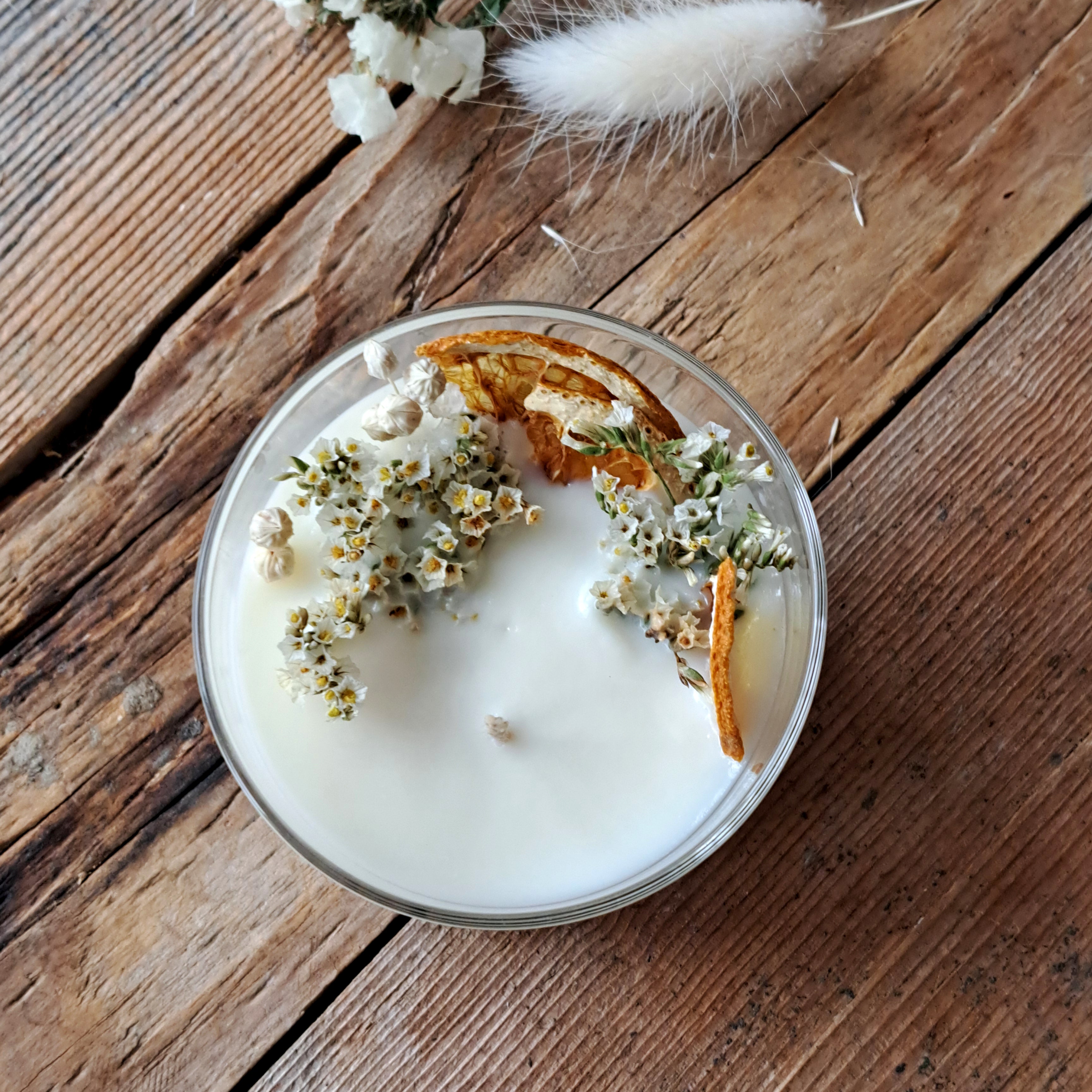 Candela Profumata Botanica Limone e vaniglia in cera vegetale 140 g
