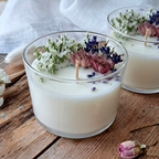 Candela Profumata Botanica Lavanda e Rosmarino in cera vegetale 140 g