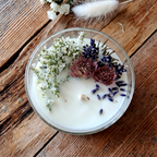 Candela Profumata Botanica Lavanda e Rosmarino in cera vegetale 140 g