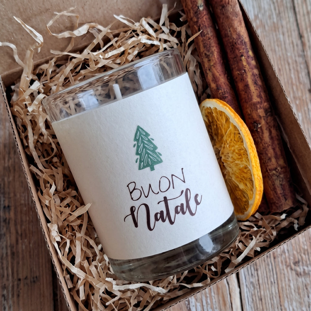 Candela Profumata 70 gr Regalo di Natale