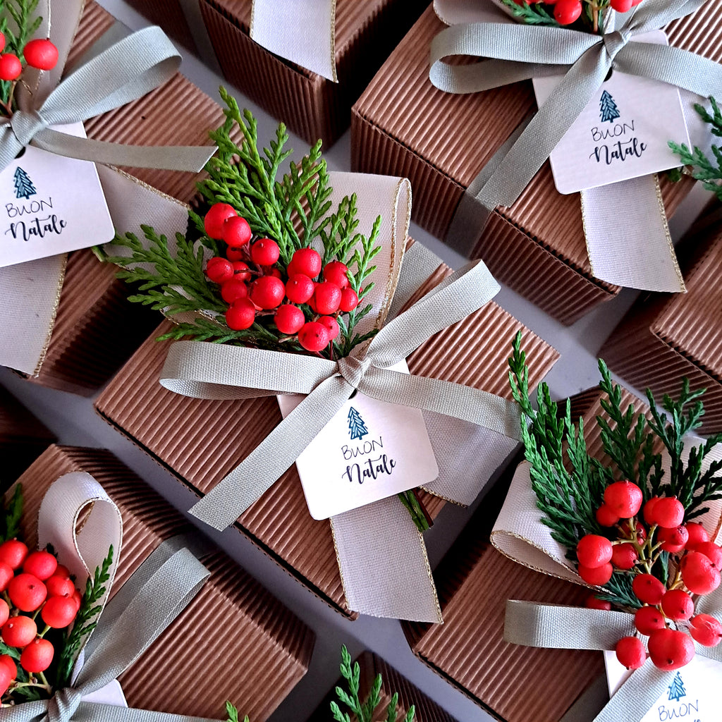 Candela Botanica 140 g Regalo di Natale