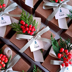 Candela Botanica 140 g Regalo di Natale