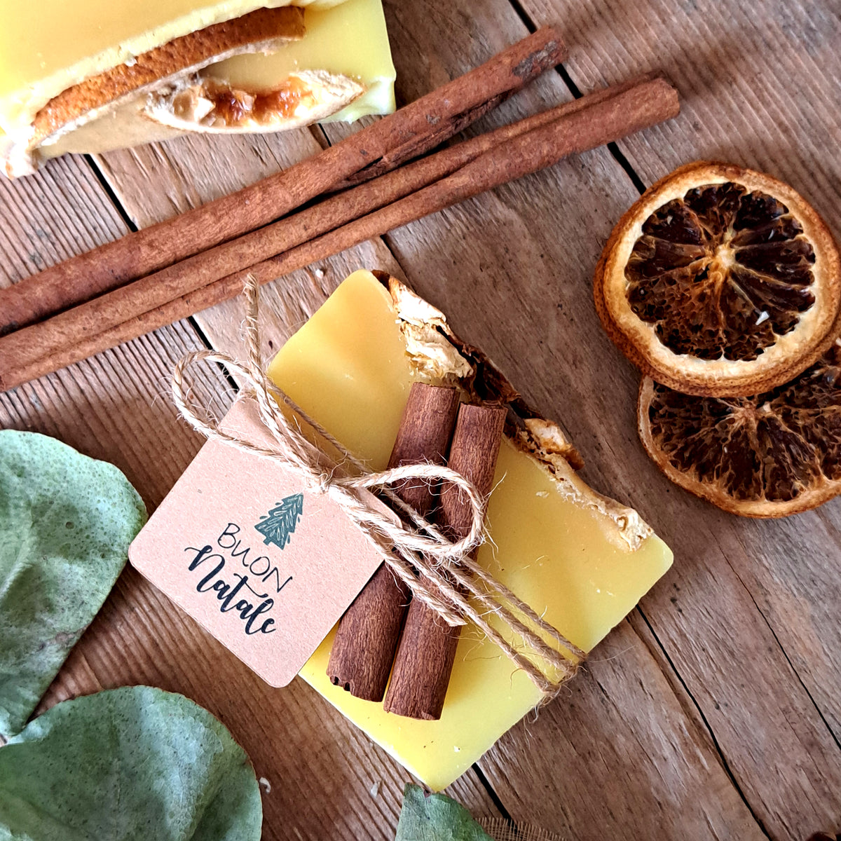 Sapone Naturale Arancia Regalo di Natale