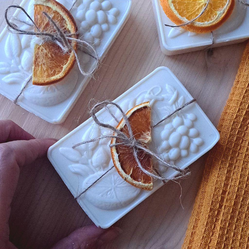 Bomboniera Sapone Arancia 125 g "Gocce di Natura"