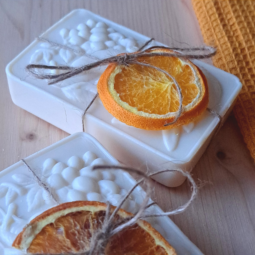 Bomboniera Sapone Arancia 125 g "Gocce di Natura"