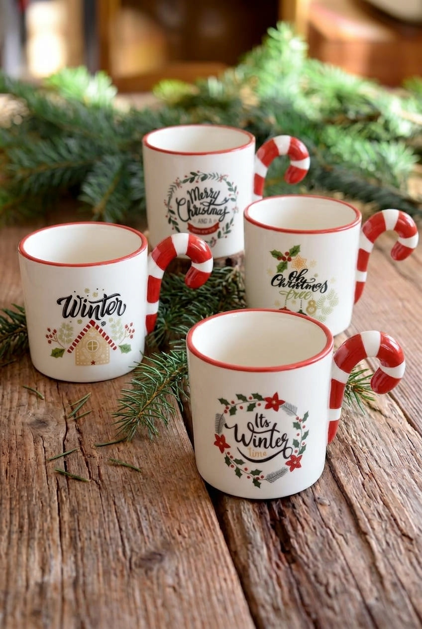 Tazza Mug Candy Cane Regalo di Natale